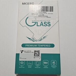 iPhone 14 Pro Max - MIGEEC Premium Glass Screen Protector 3-PACK (CLEAR)
